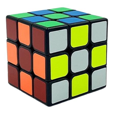 Cubo Magico 3x3x3 Profissional Speed Cube 6 Lados 6 Cores - Folia - Cubo  Mágico - Magazine Luiza