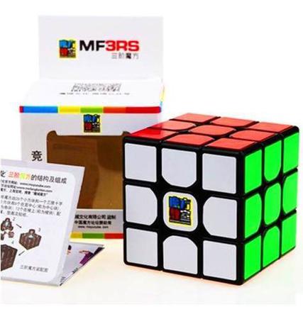 Cubo Mágico Profissional 3x3x3 MF3 Moyu Preto : : Brinquedos e  Jogos