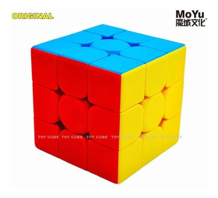 Cubo Mágico Profissional 3x3x3 5 Cm Tec Original Magic Cube