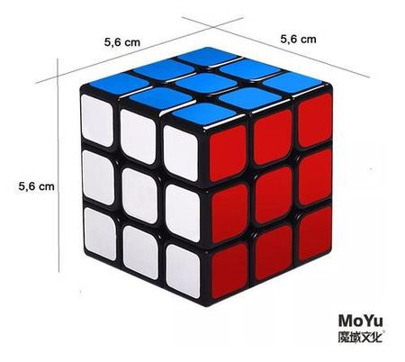 Cubo Mágico Profissional 3x3x3 - original - Nibus - Cubo Mágico - Magazine  Luiza