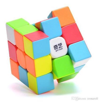 Imagem de Cubo Mágico Profissional  3x3x3 Qi Yi Warrior S Stickerless - Original
