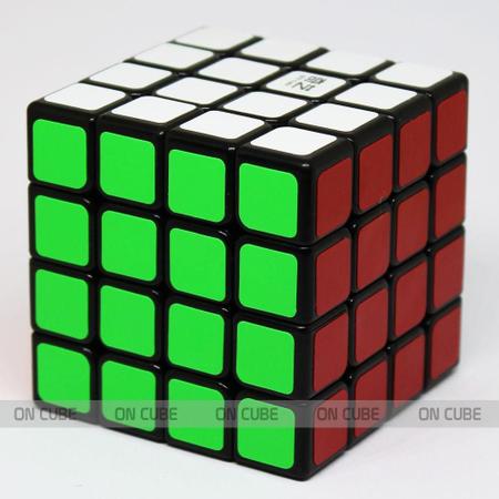 Imagem de Cubo Mágico Profissional 4x4x4 Qiyi QiYuan Preto