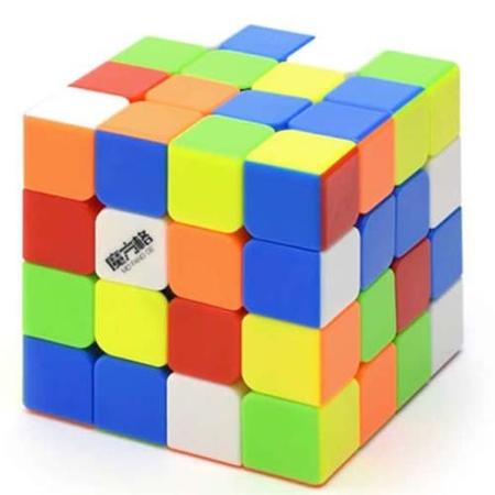 Cubo Mágico Profissional 4x4x4 Qiyi Qiyuan S Stickerless 