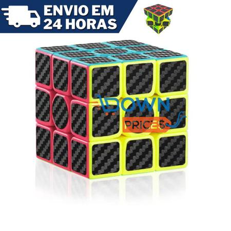 Cubo Magico 3x3x3 Profissional Speed Cube 6 Lados 6 Cores - Folia - Cubo  Mágico - Magazine Luiza