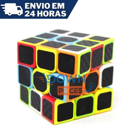 Cubo Magico 3x3x3 Profissional Speed Cube 6 Lados 6 Cores - Folia - Cubo  Mágico - Magazine Luiza