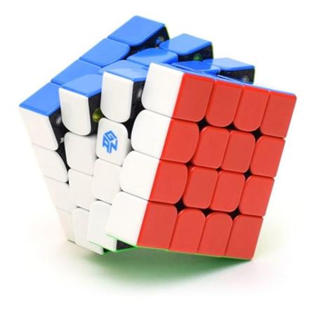 Cubo Mágico Profissional Gan 4x4x4 M Magnético 460 - Gan Cube