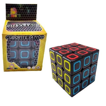 Cubo Mágico Profissional Interativo 3x3x3x Fungame - Cubo Mágico