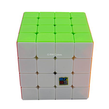 Cubo Mágico Profissional Moyu Meilong Sem Adesivo 4x4 Cor Da Estrutura  Colorido