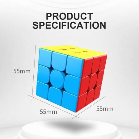 Cubo Mágico Profissional 3x3 - sem adesivo - Online - Cubo Mágico -  Magazine Luiza