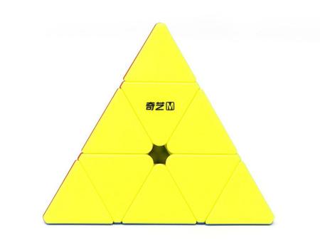 Imagem de Cubo mágico profissional pyraminx pirâmide ms magnético color