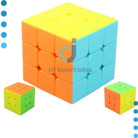 Cubo Mágico Profissional Original 3x3x3 Magic Sem Adesivo