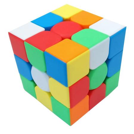 Cubo Magico Profissional Moyu Meilong Sem Adesivo 3x3 - Cubo