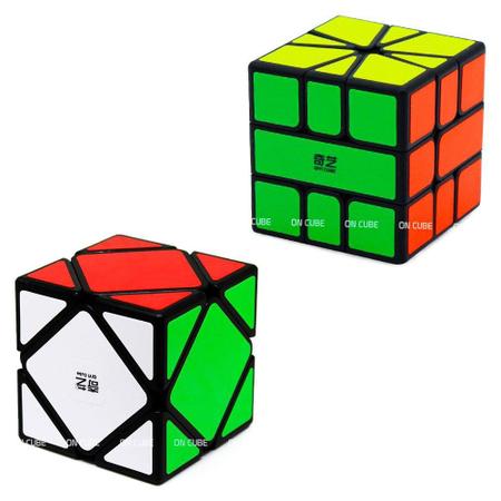 Cubo Magico 2x2x2 YJ Guanpo Preto - Cubo Store - Sua loja de cubo