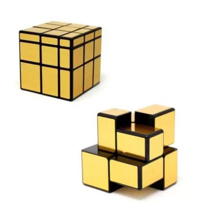 Cubo Mágico Mirror Blocks Moyu Meilong Dourado - ONCUBE - Oncube