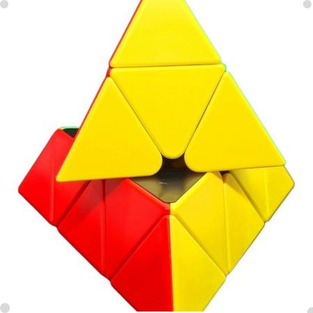 Cubo mágico 3x3, 2x2, pirâmide triangular suave, velocidade profissional,  brinquedos educativos, presentes para crianças