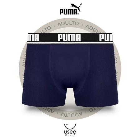 Imagem de Cueca Adulto Boxer Algodão Com Elastico Confortável Puma