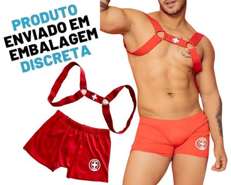 Fantasia Masculina Pirata Cueca Boxer Adulto Lingerie - Veste do 36 ao 44 -  JC Criações - Fantasia - Magazine Luiza