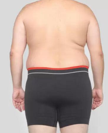 Cueca Boxer Tamanho Especial sem Costura Lupo 17800-001 Imagem de Cueca Boxer Tamanho Especial sem Costura Lupo 17800-001