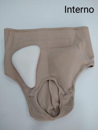 Imagem de Cueca para Hérnia Inguinal Bege Lado Direito- Ortocenter