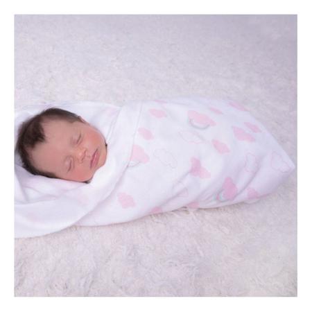 Imagem de Cueiro flanelado suave lindo bebe manta paninho coeiro