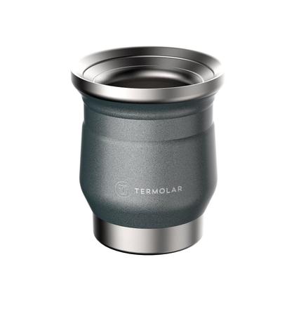 Cuia Termica Inox Tupi 250ML Termolar Imagem de Cuia Termica Inox Tupi 250ML Termolar