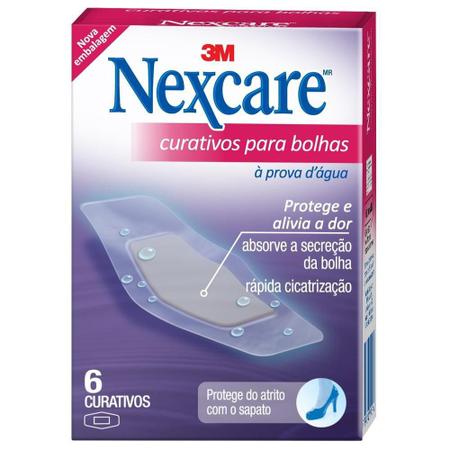 Imagem de Curativo A Prova D'Água Bolha Transparente 6 Un Nexcare