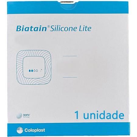 Imagem de Curativo Biatain Silicone Lite Coloplast 33446 12.5x12.5cm - unidade