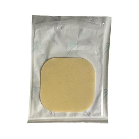 Imagem de curativo hidrocoloide 10cmx10cm kit c/05 unidades cicatrização feridas queimaduras