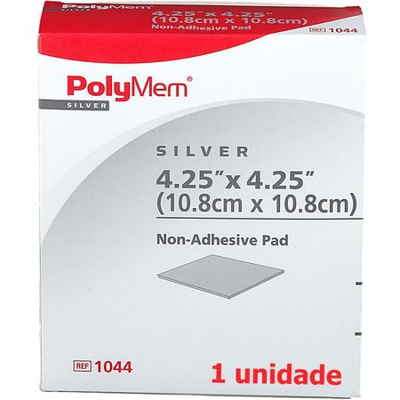 Imagem de Curativo PolyMem Silver com Prata 1044 10.8x10.8cm - unidade