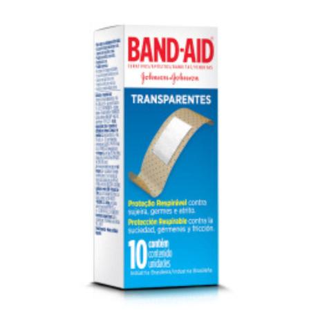 Imagem de Curativo Transparente Band Aid 10 Unidades