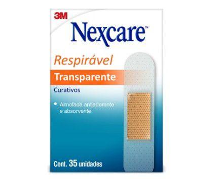 Imagem de Curativos Nexcare 3M Transparente Com 35 Unidades