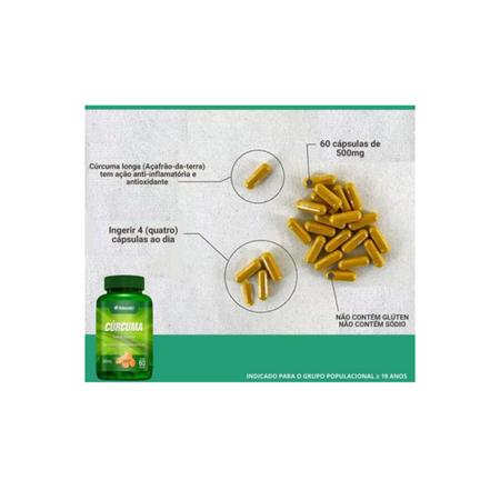 Imagem de Curcuma 500mg 60 cps - herbamed