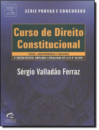 Imagem de Curso De Direito Constitucional - Teoria, Jurisprudencia E 1.000 Questoes - 4ª Edicao - CAMPUS TECNICO 