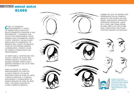 Como desenhar olhos - Masculino & Feminino (How to draw eyes