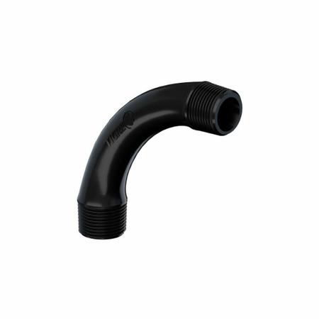 Curva Roscável Pvc Cor Preta Medidas 90 1/2 Marca - Tigre Imagem de Curva Roscável Pvc Cor Preta Medidas 90 1/2 Marca - Tigre