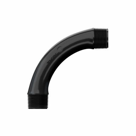 Curva Roscável Pvc Cor Preta Medidas 90 1/2 Marca - Tigre Imagem de Curva Roscável Pvc Cor Preta Medidas 90 1/2 Marca - Tigre