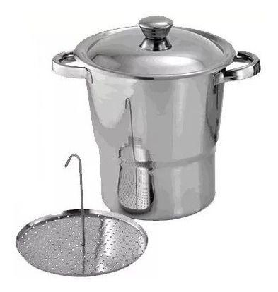 Imagem de Cuscuzeira Inox Nordestina 16 Cm