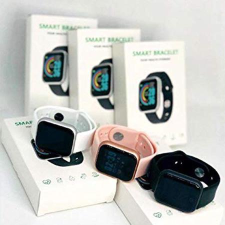 Imagem de D20 Y68 Relógio  Com foto Personalizada, Digital SmartWatch Feminino e Masculino Pulseira Removível - Smart-watch
