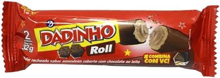 Bombom Dadinho Wafer Roll 32g - Supermercado, Mercearia Doce- na