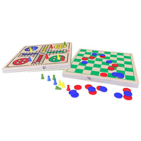 Jogo Ludo tabuleiro MDF 30x30 cm - Pais e Filhos - Jogos de Tabuleiro -  Magazine Luiza