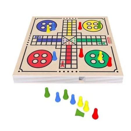 pç Do Jogo De Ludo Para Tabuleiro Kit 16 pç Em Plástico - Carimbras - Jogos  de Tabuleiro - Magazine Luiza