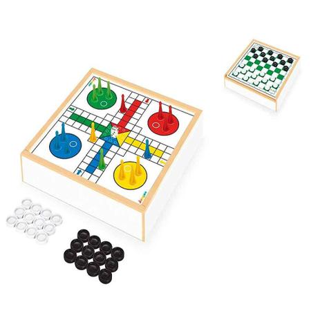 Jogo Dama e Ludo - Junges