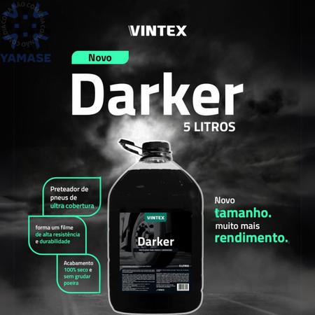 Imagem de Darker 5L Pneu Pretinho Preteador de Pneu Revitalizador Selante de Pneu Revox