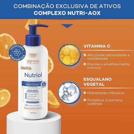 Imagem de Darrow Nutriol Loção Hidratante Corporal Sem Perfume 200Ml