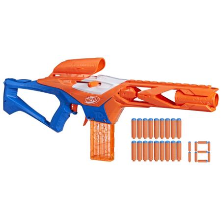 Imagem de Dart Blaster NERF N Series Pinpoint com 18 dardos para crianças