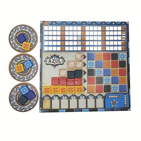 Azul Master Chocolatier Edição Limitada Jogo de Tabuleiro Jogo Abstrato de  Puzzle Estratégia Jogo Familiar para Adultos e Crianças Idade 8+ 2-4  Jogadores Tempo médio de reprodução 30-45 minutos Feito por Next