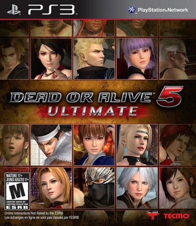 Dead or Alive 5 Ultimate - PS3 - Tecmo Koei - Jogos de Luta