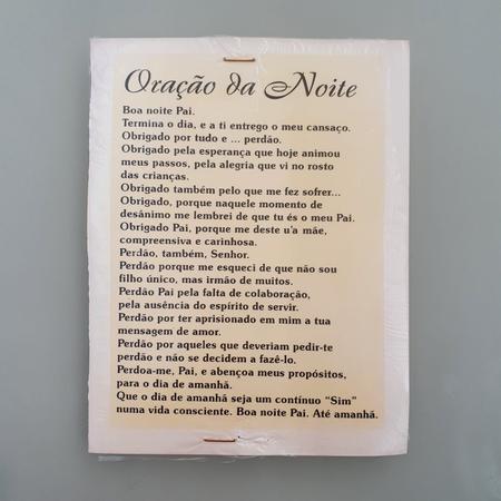 ORAÇÃO DA NOITE-25 DE AGOSTO 