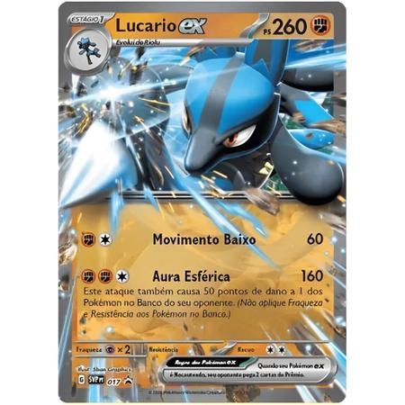 Pokémon Deck 60 cards Baralho de Batalha EX Ampharos e Lucario sortido -  Happily Brinquedos