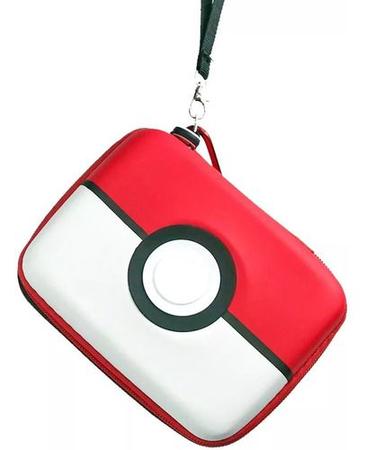 Imagem de Deck Box Porta 400 Cartas Pokémon Pokébola Estojo Case Cards